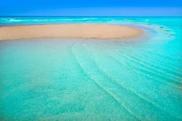 Foto auf Acrylglas Strand Sotavento, Fuerteventura, Kanarische Inseln Fuerteventura Jandia Beach Sotavento Kanarische