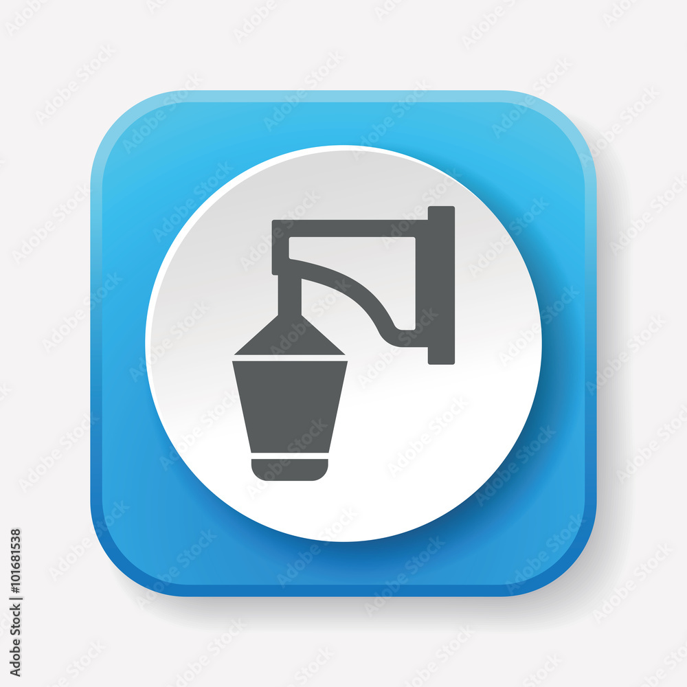 Poster street light icon