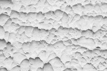 Closeup old rough cement wall background in black and white tone