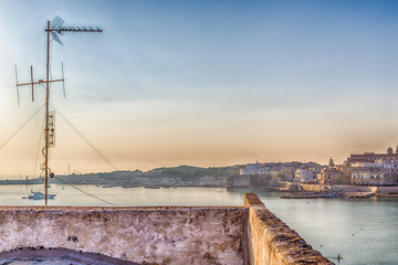 Bay on the Adriatic sea