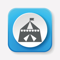 circus tent icon