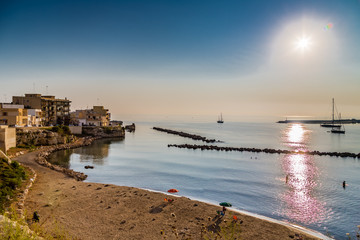 Gulf in the Salento peninsula in Italy