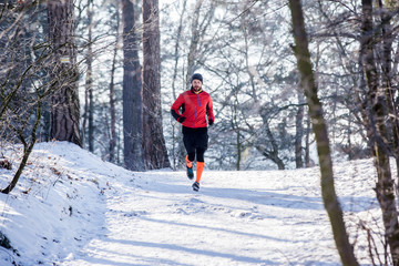 Winter running, Winter jogging, outdoor winter  activities
