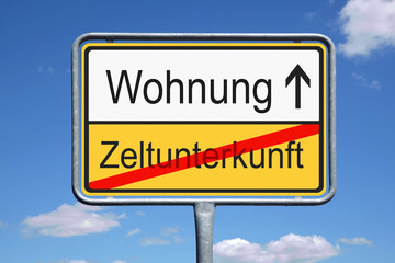 Obraz premium Wohnung / Zeltunterkunft