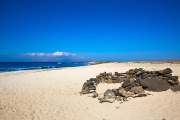 Majanicho beach Fuerteventura Canary Island