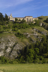 Fototapeta na wymiar Santa Casilda shrine, La Bureba, Burgos province, Castile-Leon Spain