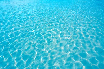 Zelfklevend Fotobehang Canary Islands water texture transparent beach © lunamarina