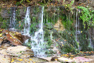 Fototapeta premium Flows of the water in the brooks