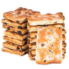 image of delicious cookies close-up