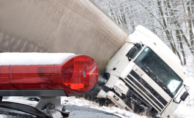 truck crash © Anna Baburkina
