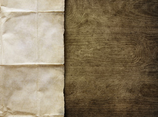 Vintage background with old paper sheet