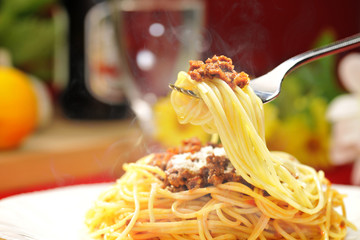 ミートソーススパゲティー