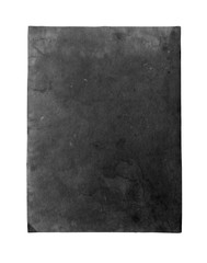 old black paper sheet