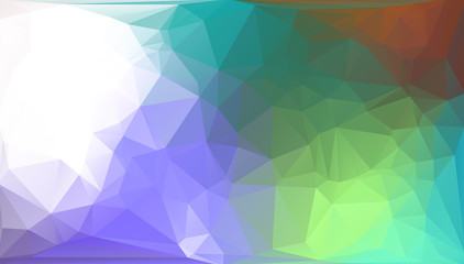 Obraz premium Multicolored polygonal mosaic background, vector abstract illustration, creative business design templates. Low Poly. Endlessly repeating shapes.