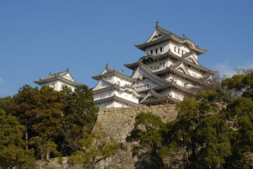 Naklejka premium 姫路城旧天守閣