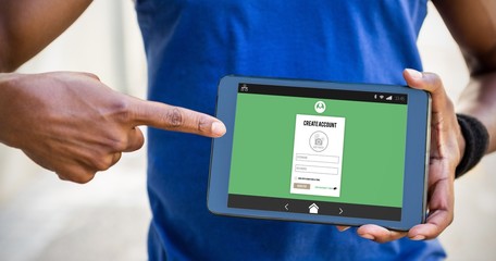 Composite image of computer register page