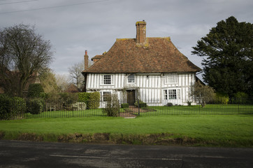 Ancient Half-Timbered Cottage