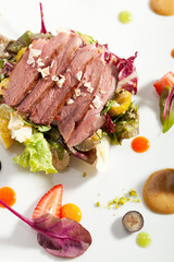 Duck Magret with Vegetables