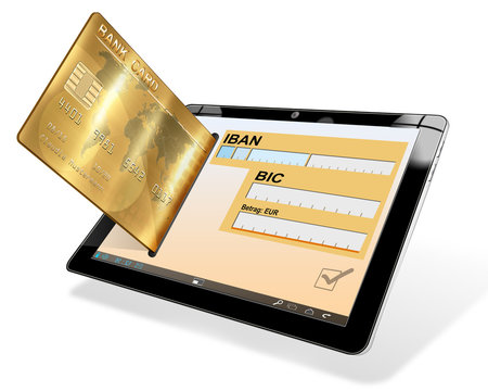 Onlinebanking, Iban und BIC, freigestellt