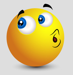Whistling Emoticon