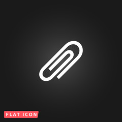 paper clip icon.