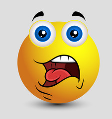 Shocked Expression - Emoji Smiley Emoticon