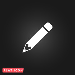 Pencil  flat icon