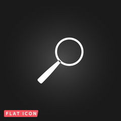 Magnifying glass. Search Icon. Vector illustration.