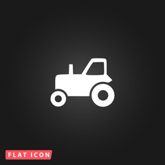 Tractor vector icon
