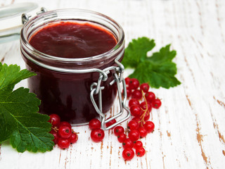 Redcurrants jam