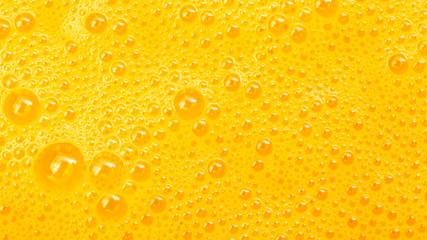 Beautiful orange texture bubbles background