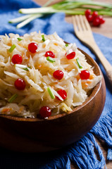 Salad of sauerkraut