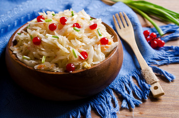 Salad of sauerkraut