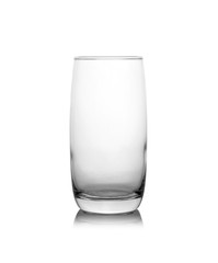 glass of water isolated on a white background