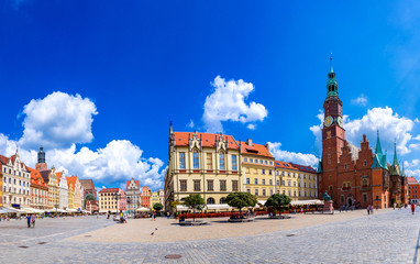 Obraz premium City Hall in Wroclaw