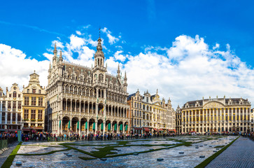 Obraz premium The Grand Place in Brussels