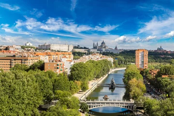 Abwaschbare Fototapete Madrid Stadtbild von Madrid
