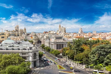 Foto op Plexiglas Plaza de Cibeles in Madrid © Sergii Figurnyi