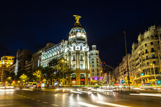 Metropolis hotel in Madrid