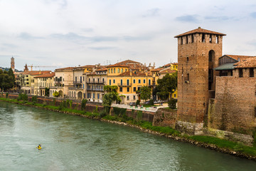 Castelvecchio in Verona, Italy