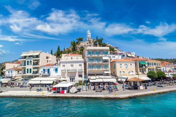 Poros island in Greece