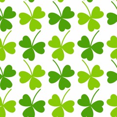 Cloverleaf Seamless Saint Patrick's Day Pattern