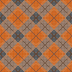 Diagonal seamless pattern in dim hues