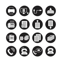 Office tools vector,icon set