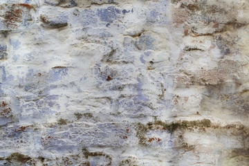 old white brick wall closeup texture