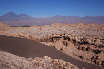 Fototapeta na wymiar Desert d'Atacama
