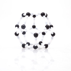 Abstract molecular structure.