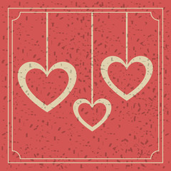 Plakat love card design 