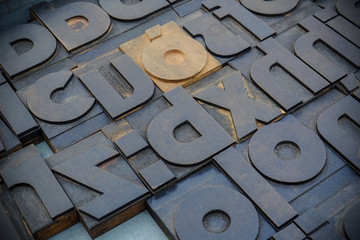 Movable type for print