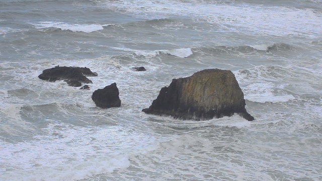 Rocks and small Sea Stack